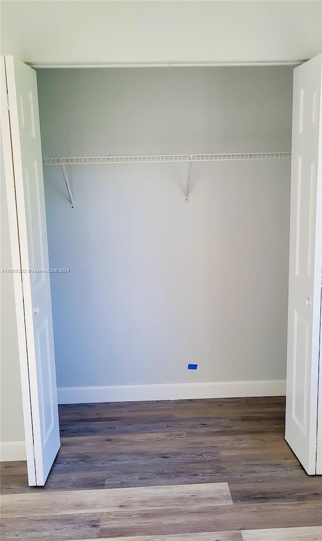 view of closet