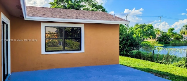 exterior space with a patio area