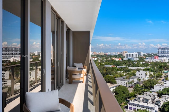 2678 Tigertail Ave Unit 1504B, Miami, FL 33133 - balcony featuring a city view