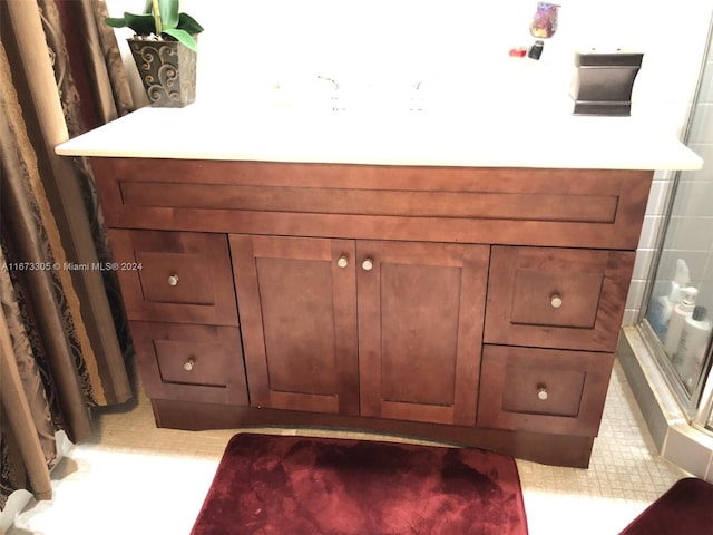 bathroom with a shower