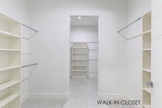 view of spacious closet