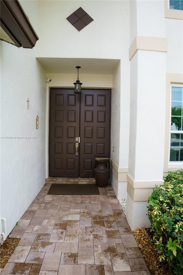 view of property entrance