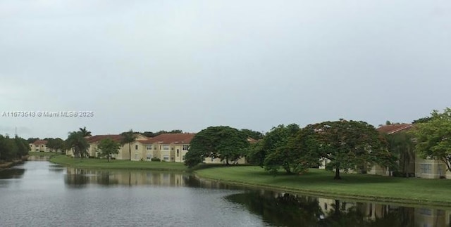 view of water feature