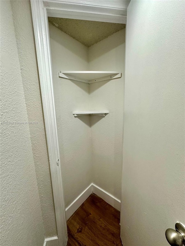 view of closet