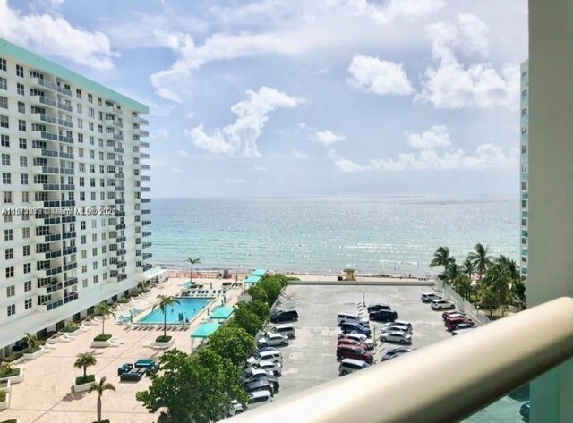 3801 S Ocean Dr Unit 9W, Hollywood, FL 33019 - view of water feature