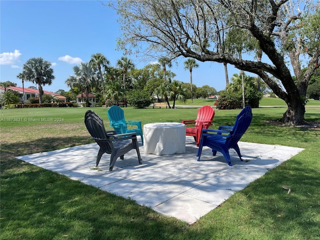 view of patio