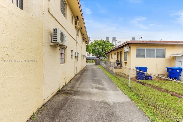 view of side of property