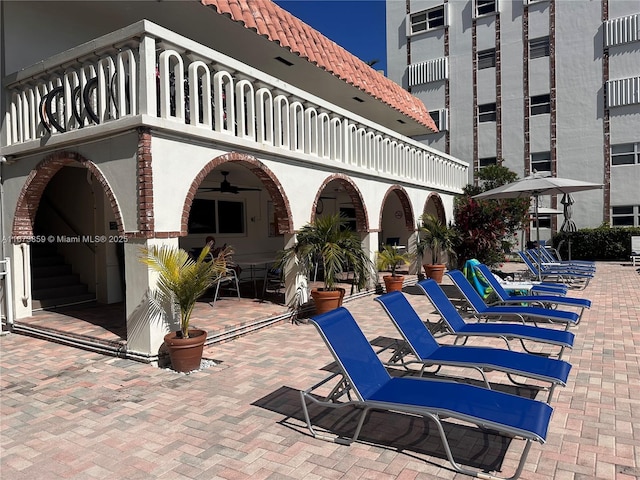 3181 S Ocean Dr Unit 501, Hallandale Beach, FL 33009 - view of patio