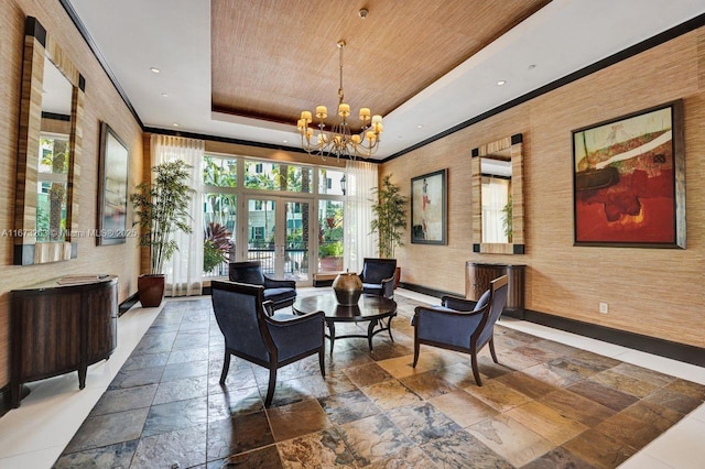 510 NW 84th Ave Unit 529, Plantation, FL 33324 - common area with recessed lighting and wooden ceiling