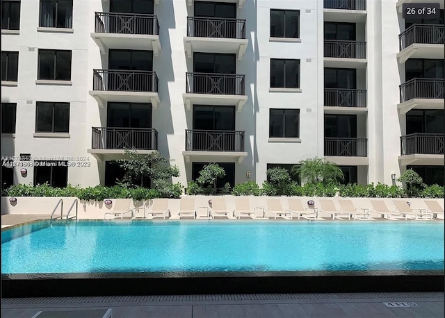 view of pool