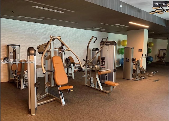 301 Altara Ave Unit Uph1008, Coral Gables, FL 33146 - view of workout area