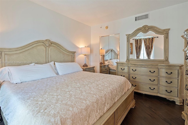 9066 SW 73rd Ct Unit 1205, Miami, FL 33156 - bedroom featuring dark wood-type flooring