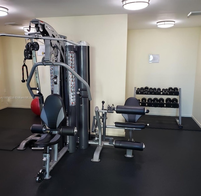 9066 SW 73rd Ct Unit 1205, Miami, FL 33156 - view of exercise room