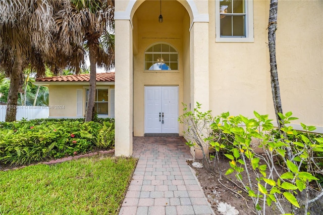 view of property entrance