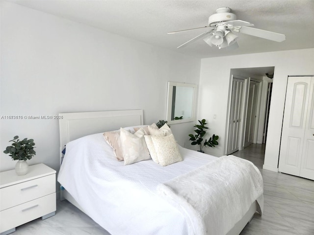 4330 Hillcrest Dr Unit 414, Hollywood, FL 33021 - bedroom featuring a ceiling fan
