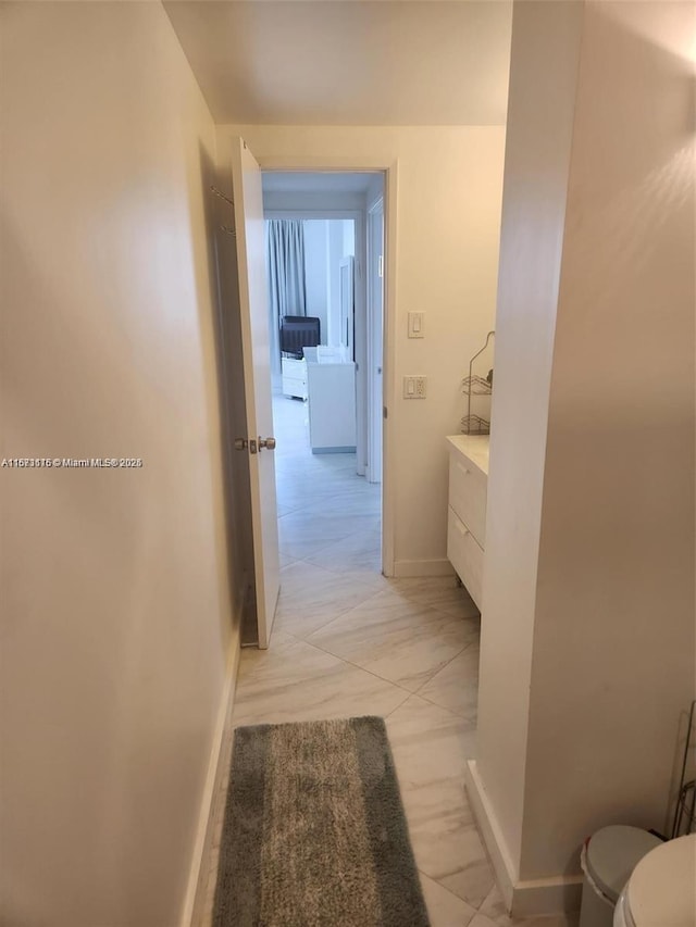 4330 Hillcrest Dr Unit 414, Hollywood, FL 33021 - bathroom with toilet, baseboards, and vanity