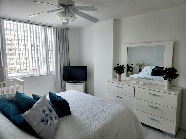 4330 Hillcrest Dr Unit 414, Hollywood, FL 33021 - bedroom with a ceiling fan