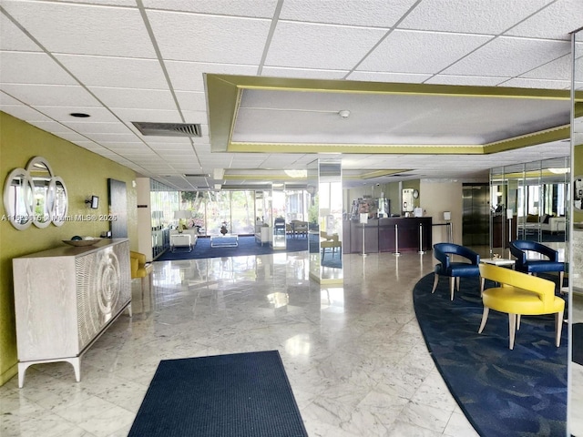 4330 Hillcrest Dr Unit 414, Hollywood, FL 33021 - building lobby with a paneled ceiling