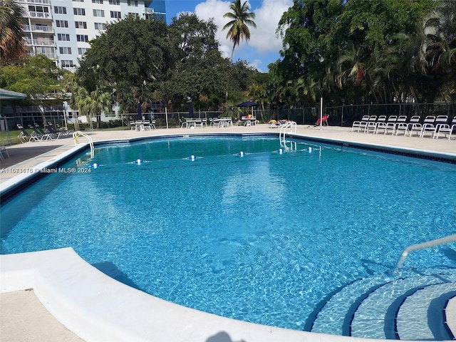 view of swimming pool