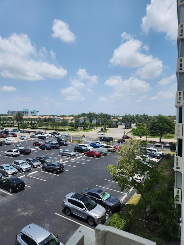 view of vehicle parking