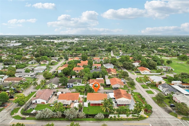 aerial view