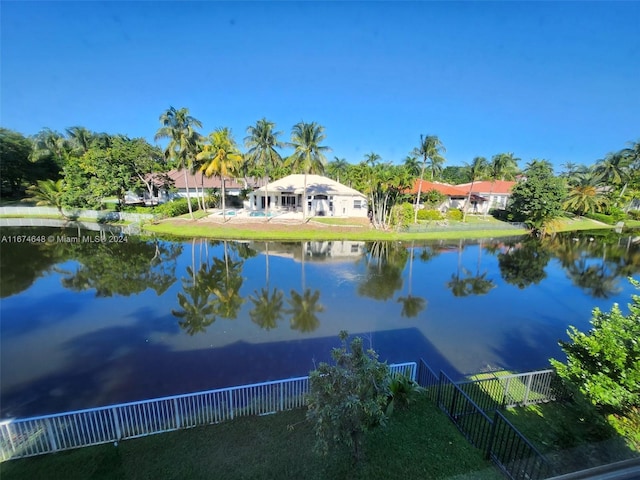 view of water feature