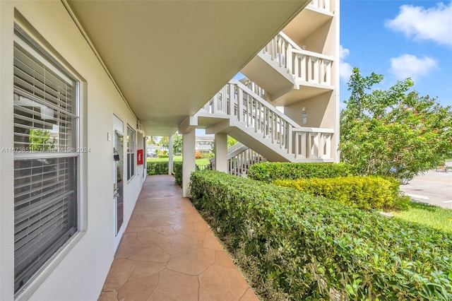 view of patio