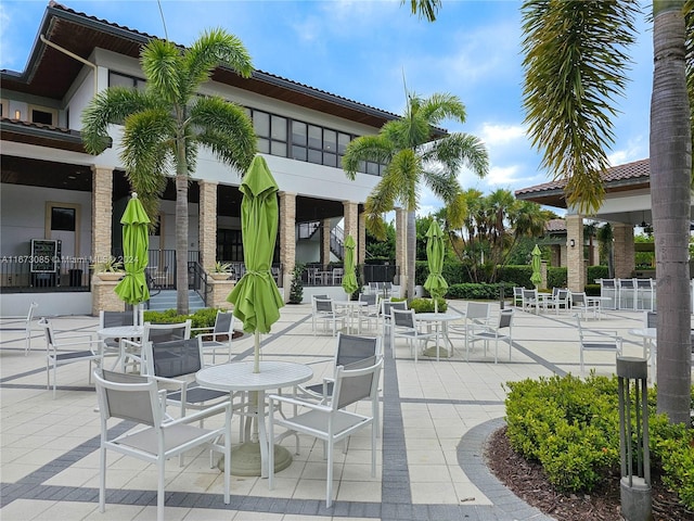 view of patio