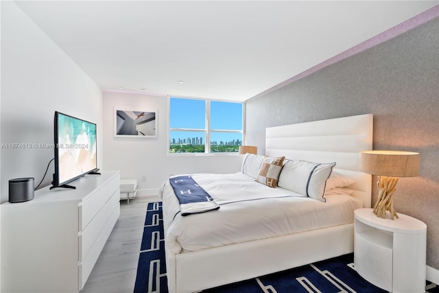 650 W Ave Unit 1101, Miami Beach, FL 33139 - bedroom with wood finished floors