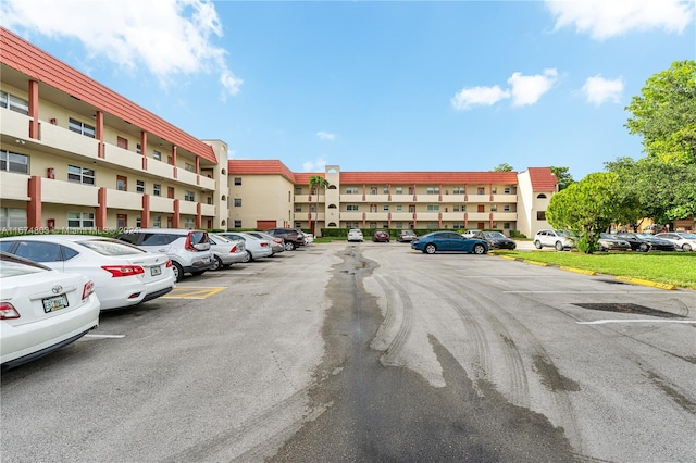 view of car parking