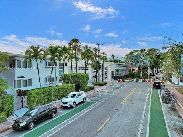 view of street