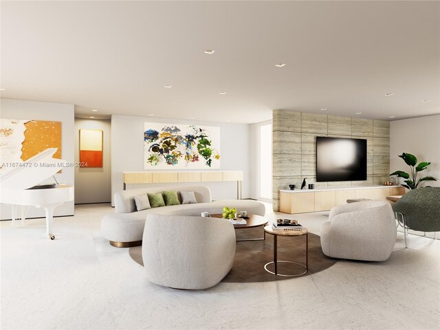 145 S Prospect Dr, Coral Gables, FL 33133 - living room with recessed lighting
