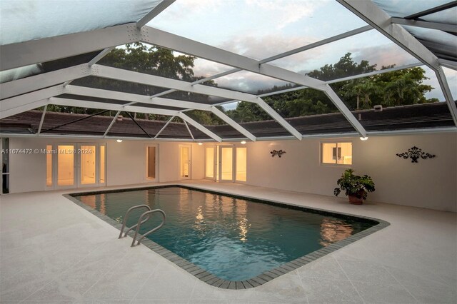145 S Prospect Dr, Coral Gables, FL 33133 - swimming pool with a patio and a lanai