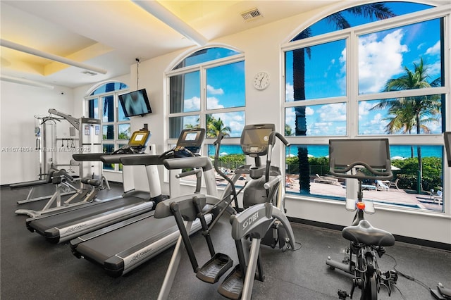 2080 S Ocean Dr Unit 506, Hallandale Beach, FL 33009 - view of exercise room