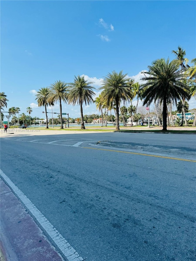 view of road