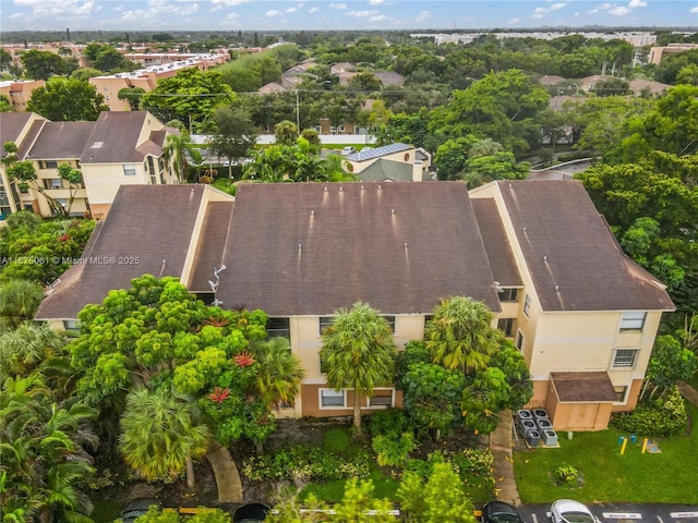 birds eye view of property featuring a residential view