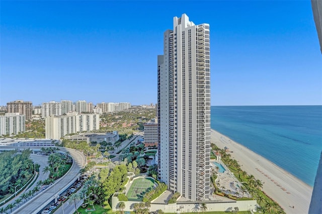 18975 Collins Ave Unit 2001, Sunny Isles Beach, FL 33160 - view of property with a city view and a water view