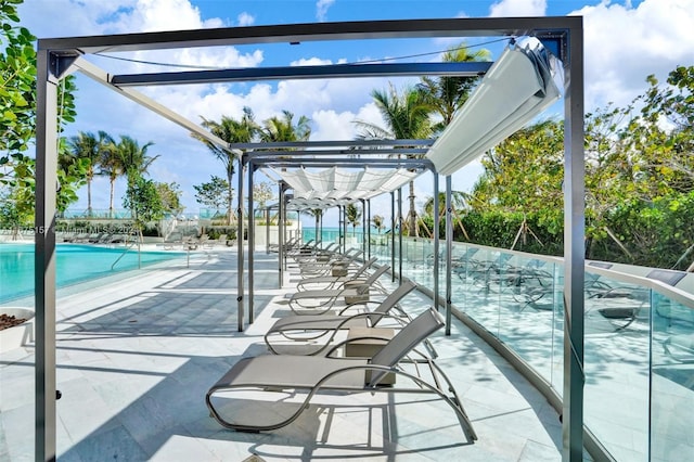 18975 Collins Ave Unit 2001, Sunny Isles Beach, FL 33160 - community pool with a patio