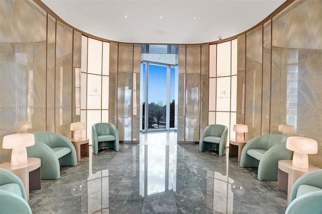 18975 Collins Ave Unit 2001, Sunny Isles Beach, FL 33160 - lobby with a wall of windows