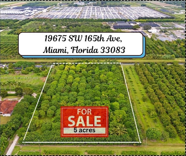 19675 SW 165th Ave, Miami FL, 33187 land for sale