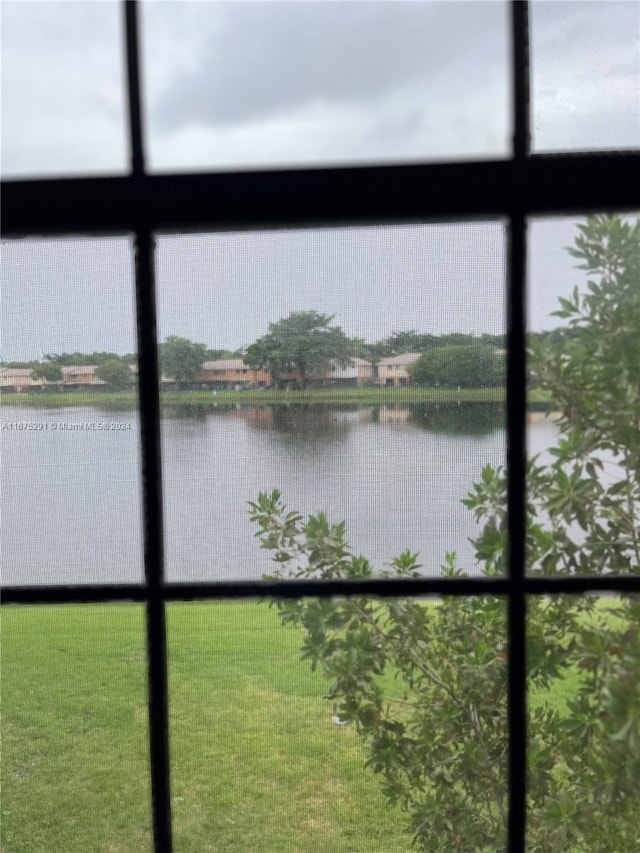 property view of water