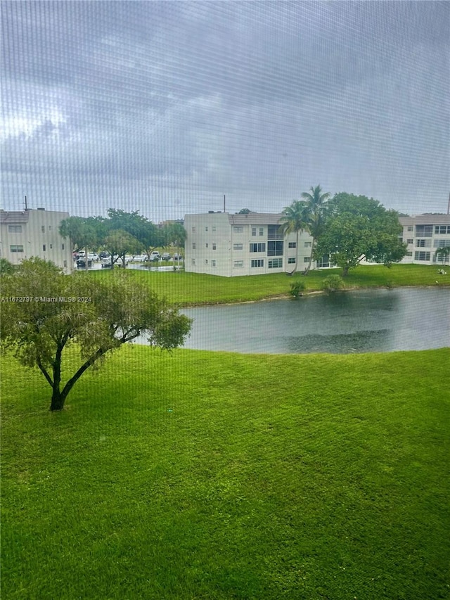 view of water feature