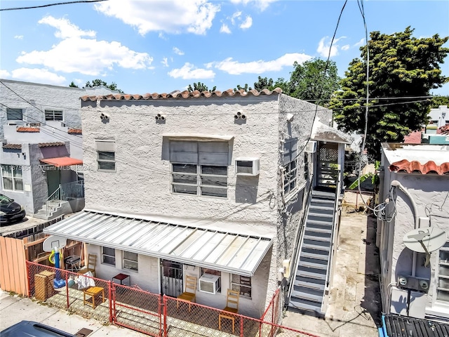 view of back of property