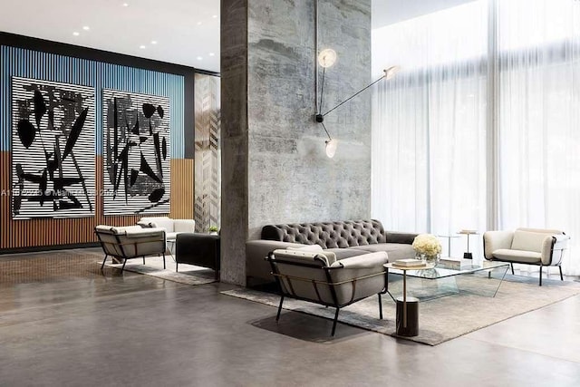 398 NE 5th St Unit 3610, Miami, FL 33132 - lobby featuring a towering ceiling