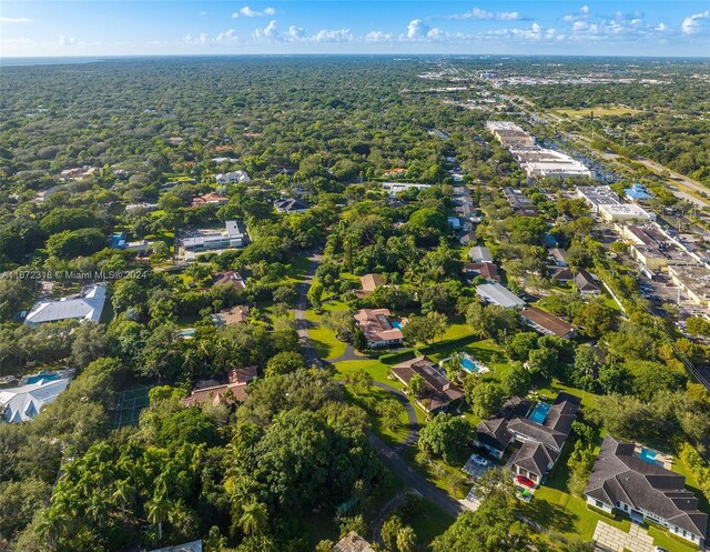 11420 SW 80th Rd, Pinecrest, FL 33156 - bird's eye view featuring a residential view