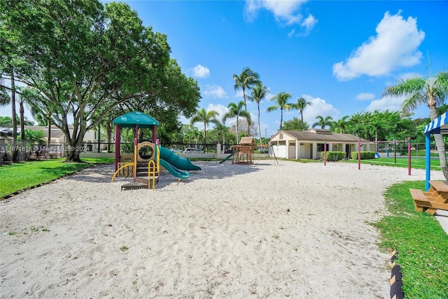 view of playground