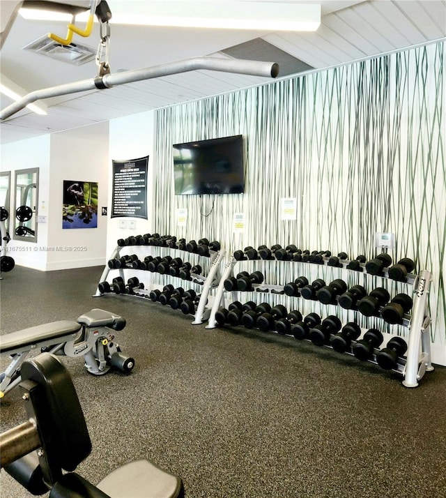 8363 NW 41 Unit A-406, Doral, FL 33166 - view of gym