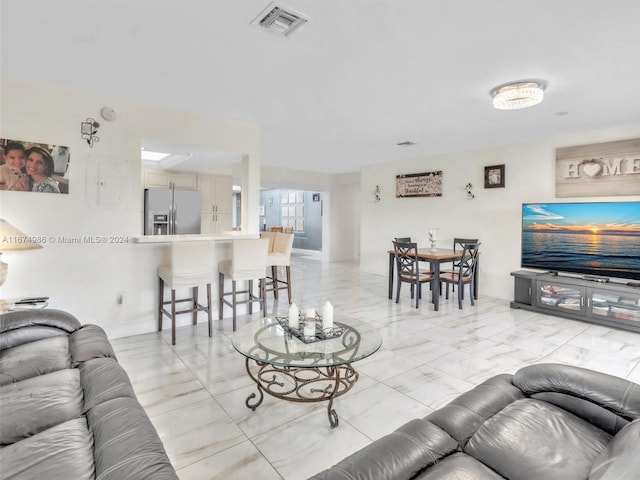 view of living room