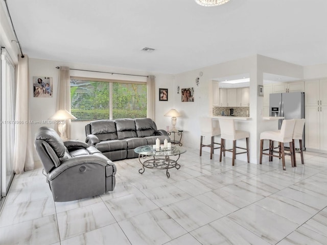 view of living room