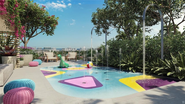 9481 E Bay Harbor Dr Unit 407, Bay Harbor Islands, FL 33154 - view of community with a patio and a pool
